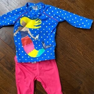 Mini Boden swim set —- like new